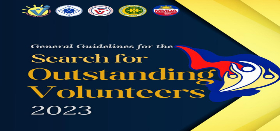 General Guidelines for the Search for Outstanding Volunteers 2023
